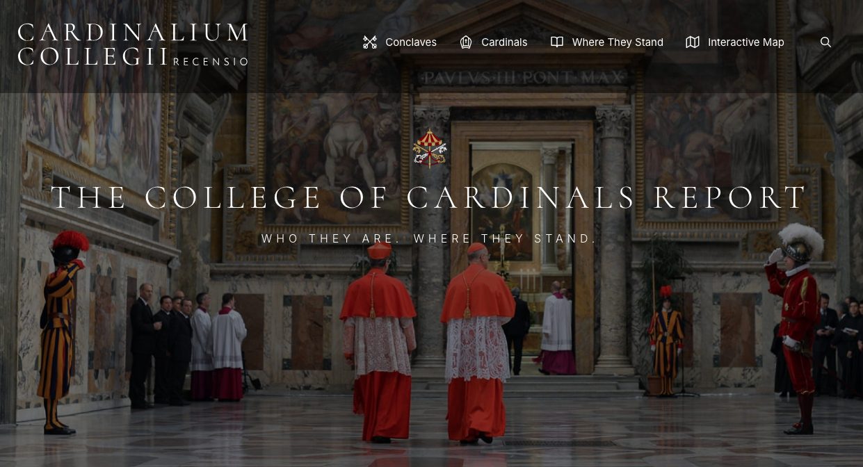 "Collegio Cardinalizio: Una Rassegna" (“El Colegio de Cardenales: una reseña”)