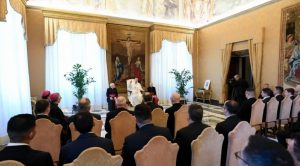 el papa Francisco recibió en audiencia privada a los seminaristas y formadores del Seminario Interdiocesano ‘Apóstol Santiago’