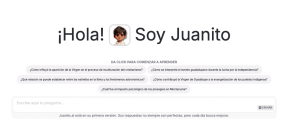 El enfoque educativo de “Juanito” va más allá de lo informativo.