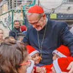 Navidad en Gaza: así fue la visita del cardenal-patriarca de Jerusalén a los católicos locales