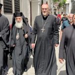 FOTOGALERÍA: Así fue la visita a Gaza del Patriarca católico Pierbattista Pizzaballa y del Patriarca ortodoxo Teófilo III: esto fue lo que hicieron y lo que vieron