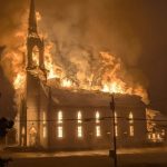 Arrestado el delincuente que incendio histórica iglesia canadiense