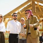 El hijo de la Reina Rania y heredero a la monarquía jordana visitó el lugar del bautismo de Jesús